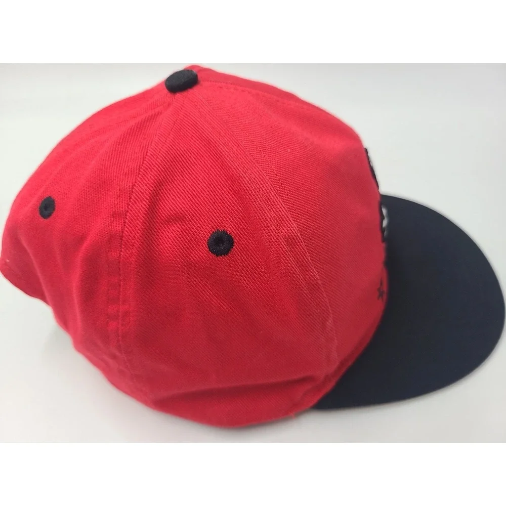 Disney Parks Mickey Mouse Magic Logo Snapback Hat Cap Cotton Men Women Red Black